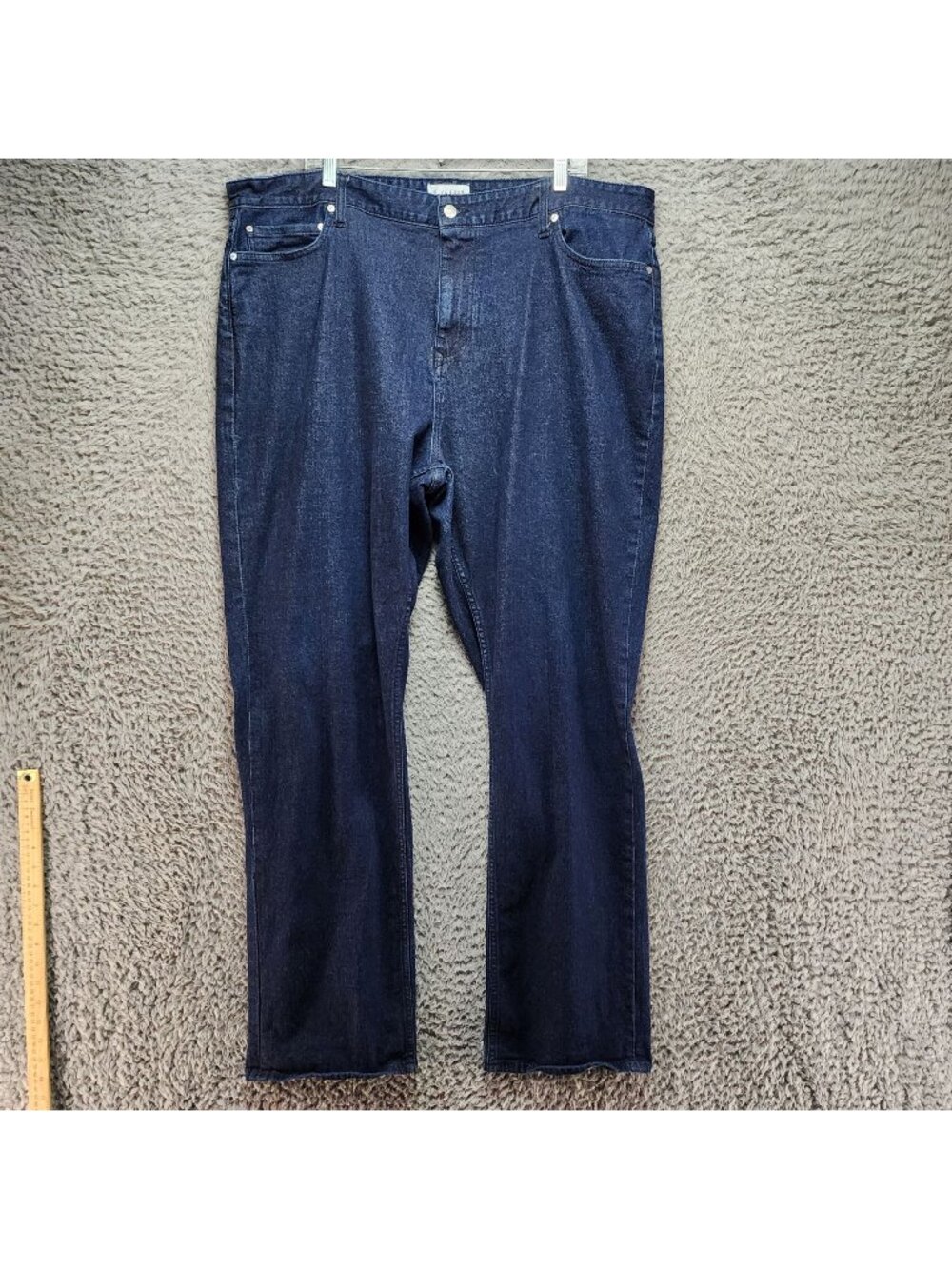 Five Four Jeans Mens 42x34 Blue Relaxed Fit Stretch Denim *Read*